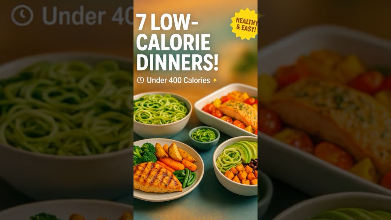 7 Low-Calorie Dinner Recipes to End Your Day Light & Satisfied | Healthy Evening Meals 7 Low-Calorie Dinner Recipes to End Your Day Light & Satisfied | Healthy Evening Meals