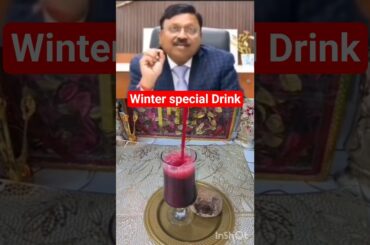Dr. Bimal Chhajer's Winter Special Beetroot Juice Recipe #short #healthy #winterdrinks #winter