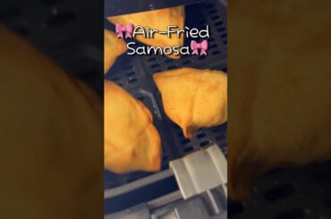 ASMR Aloo Samosa In AirFryer #asmr #potatorecipe #viralrecipe