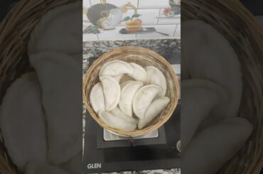 Healthy Steam Gujhia #healthy #dumplings #gujhiya #recipe #healthyfood #shorts