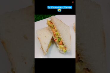 Sandwich recipe#shorts #sandwich #healthy #VegCheesysandwich