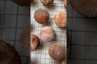 Cinnamon Sugar Donut Holes