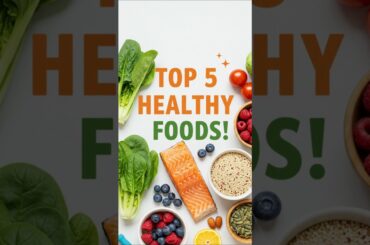 Eat These 5 Superfoods for a Healthier Life! #shorts #food #health #india