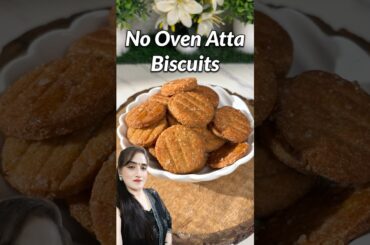 Atta Biscuits Recipe #biscuit #recipe #shorts