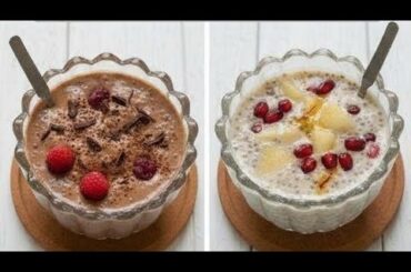 2 Perfect Chia Pudding Low Calorie Easy & Healthy recipes for Weight Loss|No Sugar No Dairy Dessert