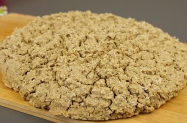 Oatmeal and water! Healthy bread made with just 2 ingredients. No flour! No yeast!