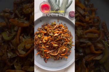 Healthy Chapathi Bhel #shorts #youtubeshorts #chapathi #bhel #healthyrecipes #ytshorts