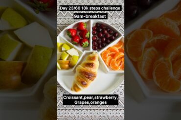 Day23/60 10k steps challenge #selfmotivation #walkingchallenge #weightlossjourney #healthyfoodpost