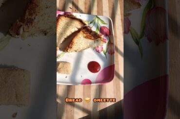 5 Minute Bread Egg Omelette Recipe | Healthy Breakfast in Minutes | Naushika Shaikh #shorts #recipe