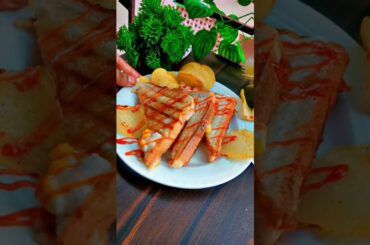 Easy & cheesy Corn Cheese Grilled Sandwiches#corncheesesandwich #sandwich #recipes #viral #trending