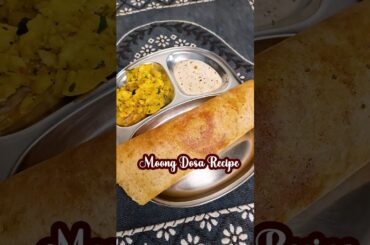 Crispy & Healthy Moong Dosa | Quick 10-Minute Breakfast Recipe