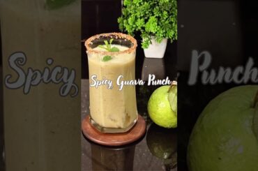 Spicy Guava Punch | Chatpata Desi Cooler #food #recipe #challenge #foodie #trending #easy #shorts