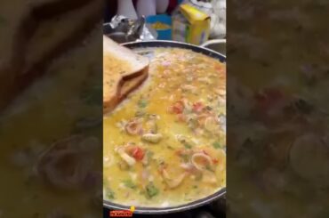 fire tandoori omelette | fire kulcha | chess bread | french toast street food #shorts#