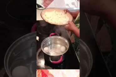 AA Prepping Creamy Potato Salad! #cooking #recipe #potatorecipe