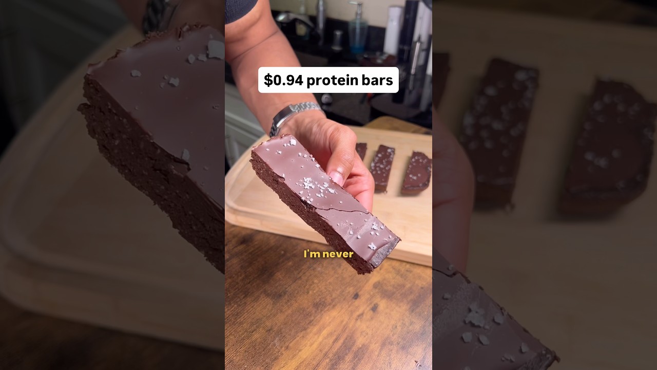 Stop Buying Protein Bars. Make These For $1. Stop Buying Protein Bars. Make These For $1.