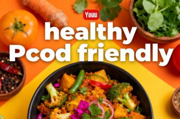 Healthy PCOD Friendly Vegetable Stir Fry | Easy Low-Calorie Recipe for PCOD Diet