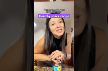 HEALTHY and QUICK SNACK RECIPE