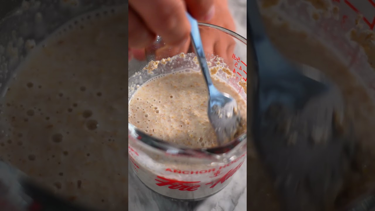 2 Ingredient Oat Wraps! #shorts 2 Ingredient Oat Wraps! #shorts