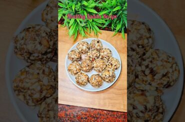 Healthy Laddu Recipe #food #healthyrecipes #laddu #shorts #ytshorts #cooking #viral