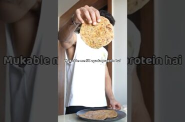 High Protein Moong Paratha Recipe | 54 Grams protein Vegetarian tasty recipe #diet