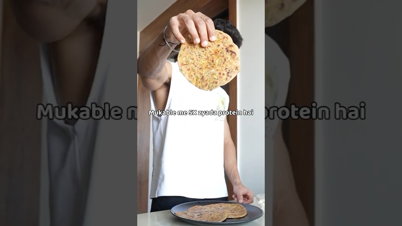 High Protein Moong Paratha Recipe | 54 Grams protein Vegetarian tasty recipe #diet High Protein Moong Paratha Recipe | 54 Grams protein Vegetarian tasty recipe #diet