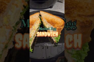 Diet-Friendly Mashed Egg Sandwich | High-Protein Breakfast | Easy & Healthy Recipe | Chaat or Chat