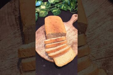 Homemade Wheat Bread | No Maida, 100% Whole Wheat | Brown Bread | My Kitchen Diaries #shorts
