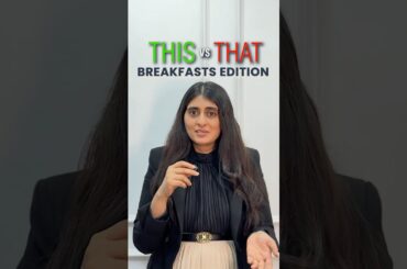 This vs That Breakfasts Edition by a Dermatologist  #dermatologisttips #skincare