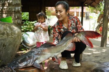 Countryside vlog: Yummy red catfish cooking for family | Healthy and delicious food cooking