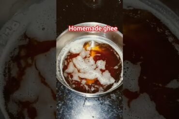 Home made Desi Ghee recipe ##healthy ##easy method ##reels shorts