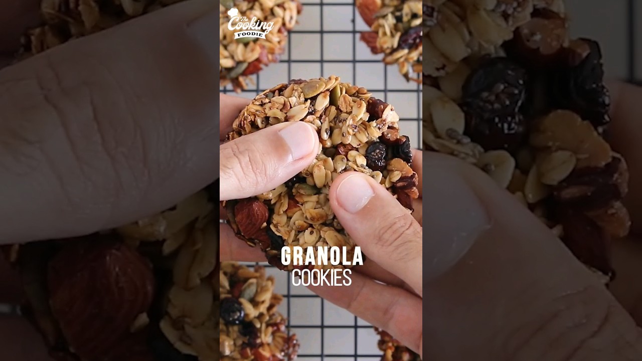 Healthy Granola Cookies (Super Crunchy) Healthy Granola Cookies (Super Crunchy)