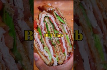 Delicious High Protein BLT Sandwich #easyrecipe