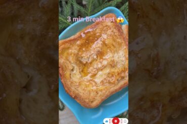 Bread Milk Only 3 Minutes Tasty &Healthy Breakfast #shorts #ytshorts #trendingshorts #foodshorts