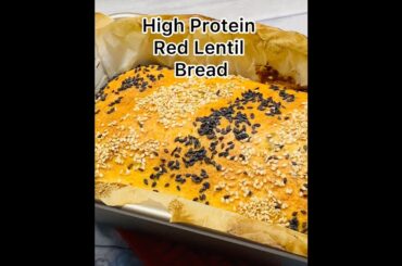 Quick & Healthy Red Lentil Bread Recipe | High Protein & Gluten-Free