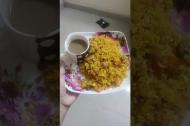 Healthy and tasty chuda upma / Healthy breakfast#food #ytshorts #recipe #odia #cooking