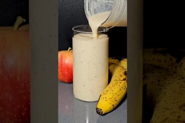 Healthy Breakfast idea, banana yogurt Smoothie #shorts #smoothie #breakfast