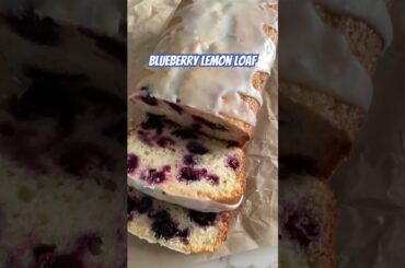 Blueberry Lemon Loaf #blueberry #lemon #loaf #bread