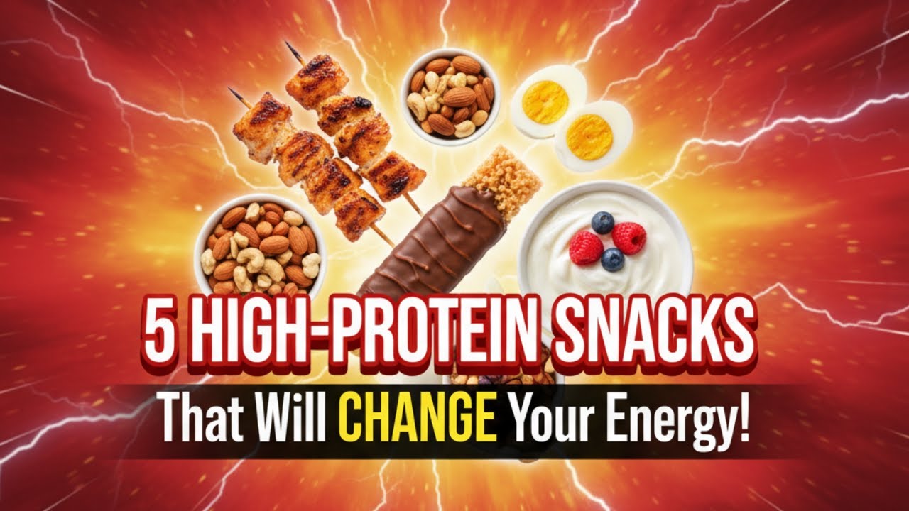 5 High Protein Snacks | weight loss | healthy snacks | low calorie snacks 5 High Protein Snacks | weight loss | healthy snacks | low calorie snacks