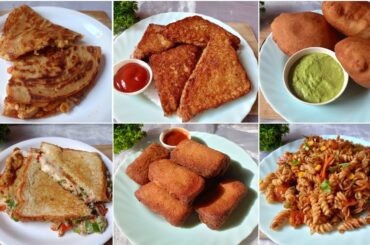 6 easy and healthy breakfast recipe for kids / Kids breakfast recipes