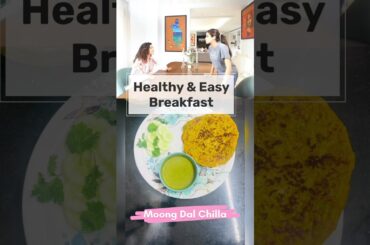 Healthy and Easy Moong Dal Chilla@TrendySoulmate007@curlytalesdigital #shorts#ytshorts #trending