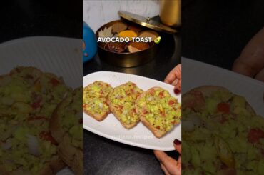 Avocado toast | Instant Snack Recipe | #shorts #youtubeshorts #viralvideo #recipe @BristiHomeKitchen