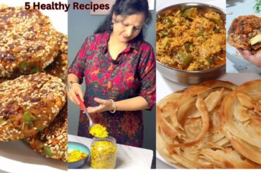 Aaj Banate Hai Kuch Instant Healthy Recipes |Quick Recipes In10 Minutes |Poha premix COOK EAT REPEAT