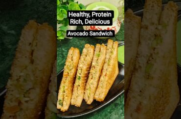 The Best Avocado Toast (Healthy Sandwich Recipe) | Avocado Sandwich Recipe