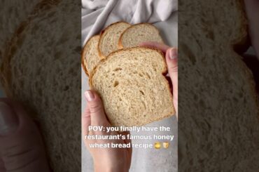 Honey Whole-Wheat Bread