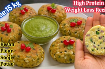 These High Protein Chickpea Patties Better Then Meat |  Loss 15 Kg Weight with This Healthy Recipe.