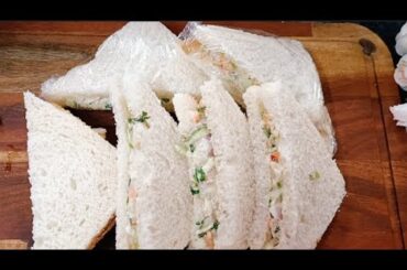 Veg Sandwich | Easy & Creamy Vegetable Sandwich Recipe | Healthy Breakfast Idea