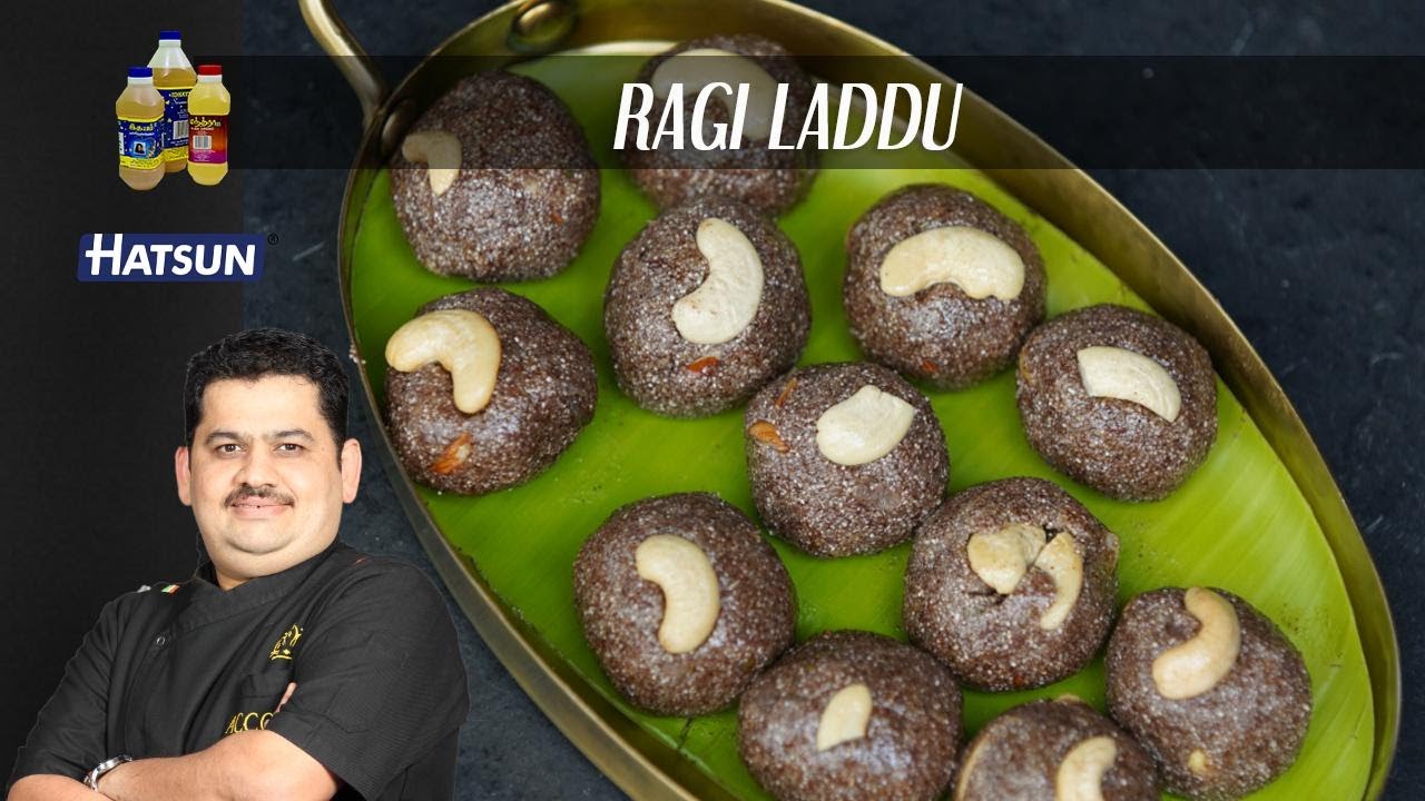 Ragi Laddu | Diwali special | healthy sweet recipe | Indian sweets | Chef Venkatesh Bhat Ragi Laddu | Diwali special | healthy sweet recipe | Indian sweets | Chef Venkatesh Bhat
