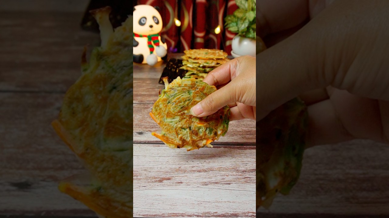 I Made Crispy Veggie Fritters Using No Deep Frying, No Maida I Made Crispy Veggie Fritters Using No Deep Frying, No Maida