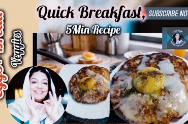 Quick and Easy BREAKFAST Recipe with Eggs & Bread #healthy