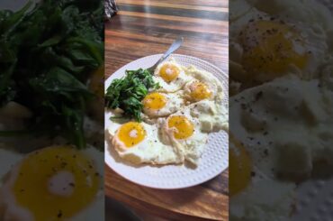 Weight Loss Power Meal | Eggs + Spinach
